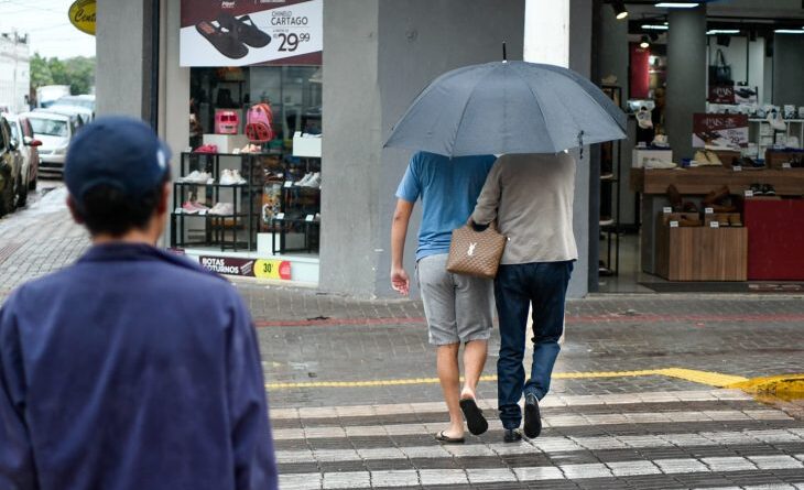 MS tem semana com previsão de chuva e chegada de frente fria