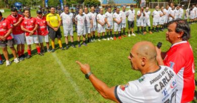 Comerário com ex-jogadores e convidados incentiva doação de órgãos e valoriza futebol regional Comerário com ex-jogadores e convidados incentiva doação de órgãos e valoriza futebol regional
