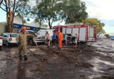 Expogrande suspende programação após temporal
